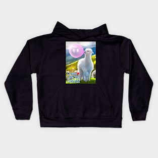 llama loves you forever Kids Hoodie